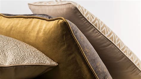 luxury cushions and throws.